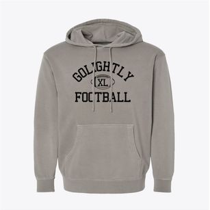 Golightly Career & Technical School Classic Football Pigment-Dyed Hoodie