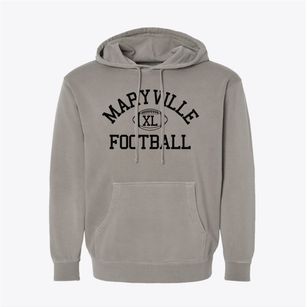 Maryville High School Classic Football Pigment-Dyed Hoodie