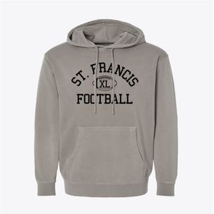 Saint Francis Intermediate School Classic Football Pigment-Dyed Hoodie