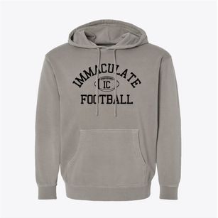 Immaculate Conception School Classic Football Pigment-Dyed Hoodie