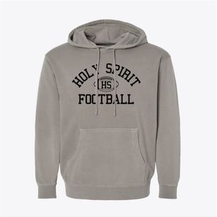 Holy Spirit School Classic Football Pigment-Dyed Hoodie