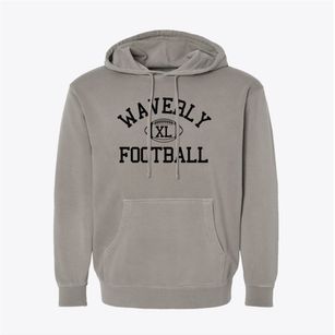 Waverly Primary School Classic Football Pigment-Dyed Hoodie