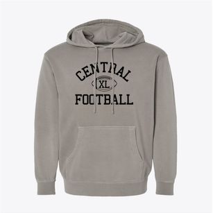 Central High School Classic Football Pigment-Dyed Hoodie