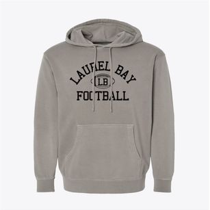 Laurel Bay Primary School Classic Football Pigment-Dyed Hoodie