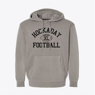 Hockaday School Classic Football Pigment-Dyed Hoodie