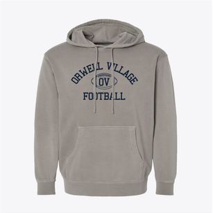 Orwell Village School Classic Football Pigment-Dyed Hoodie