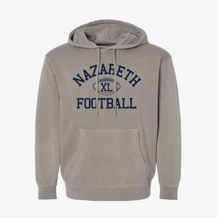 Nazareth School Classic Football Pigment-Dyed Hoodie