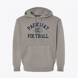 Parkway High School Classic Football Pigment-Dyed Hoodie