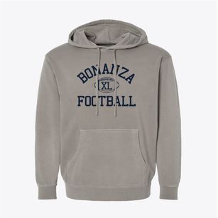 Bonanza High School Classic Football Pigment-Dyed Hoodie