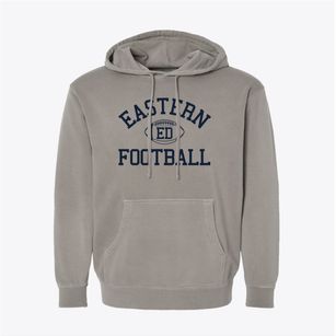 Eastern District High School Classic Football Pigment-Dyed Hoodie