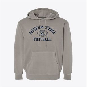 New York City Museum School Classic Football Pigment-Dyed Hoodie