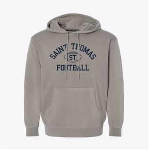 Saint Thomas Public School Classic Football Pigment-Dyed Hoodie