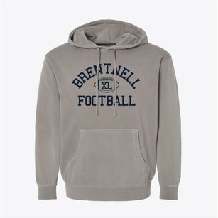 Brentnell Montessori School Classic Football Pigment-Dyed Hoodie