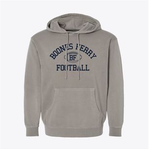 Boones Ferry Primary School Classic Football Pigment-Dyed Hoodie