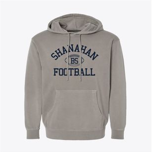 Bishop Shanahan High School Classic Football Pigment-Dyed Hoodie