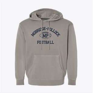 Mobridge-pollock High School Classic Football Pigment-Dyed Hoodie