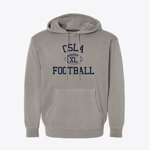 Chattanooga School For The Liberal Arts Classic Football Pigment-Dyed Hoodie