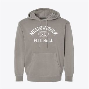 Meadowbrook School Of Studies Classic Football Pigment-Dyed Hoodie