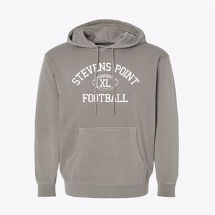 Stevens Point Area Senior High School Classic Football Pigment-Dyed Hoodie