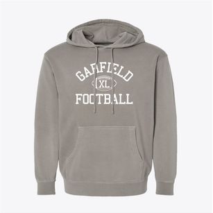 Garfield Primary School Classic Football Pigment-Dyed Hoodie