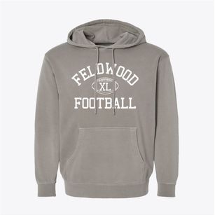 Feldwood High School Classic Football Pigment-Dyed Hoodie
