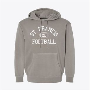 Saint Francis De Sales School Classic Football Pigment-Dyed Hoodie