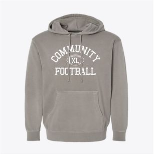 Community Montessori School Classic Football Pigment-Dyed Hoodie