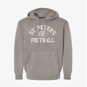 Saint Peter's School Classic Football Pigment-Dyed Hoodie