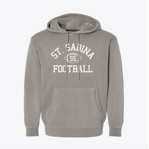 Saint Sabina School Classic Football Pigment-Dyed Hoodie