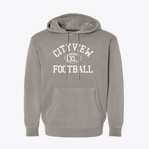 Cityview Performing Arts Magnet School Classic Football Pigment-Dyed Hoodie