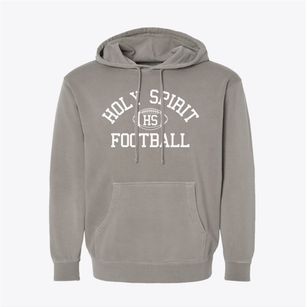 Holy Spirit Classic Football Pigment-Dyed Hoodie