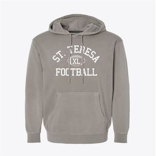 Saint Teresa Of Avila School Classic Football Pigment-Dyed Hoodie
