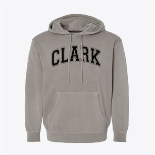 Clark Elementary School Varsity Arch Pigment-Dyed Hoodie