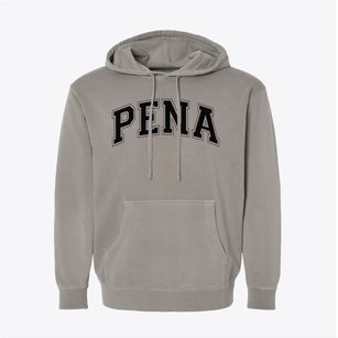 Pena High School Varsity Arch Pigment-Dyed Hoodie