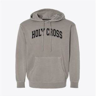 Holy Cross Catholic Academy Varsity Arch Pigment-Dyed Hoodie