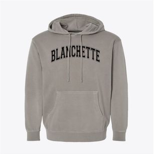 Blanchette Elementary School Varsity Arch Pigment-Dyed Hoodie