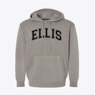Ellis Elementary School Varsity Arch Pigment-Dyed Hoodie