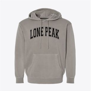 Lone Peak Elementary School Varsity Arch Pigment-Dyed Hoodie