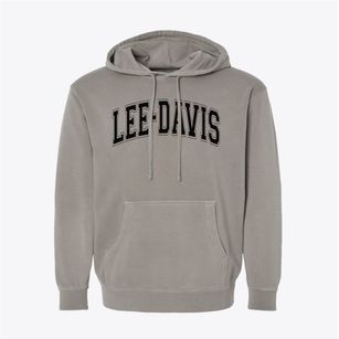 Lee-davis High School Varsity Arch Pigment-Dyed Hoodie