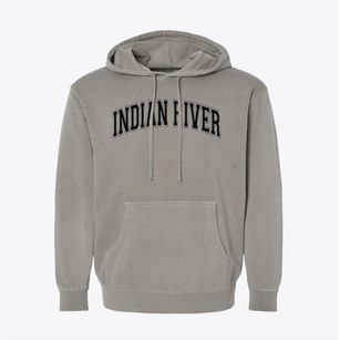 Indian River High School Varsity Arch Pigment-Dyed Hoodie