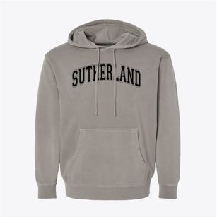 Sutherland Middle School Varsity Arch Pigment-Dyed Hoodie