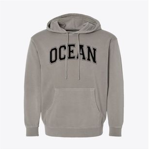 Ocean Learning Center Varsity Arch Pigment-Dyed Hoodie