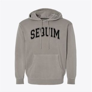 Sequim Sda School Varsity Arch Pigment-Dyed Hoodie