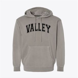 Valley Christian School Varsity Arch Pigment-Dyed Hoodie