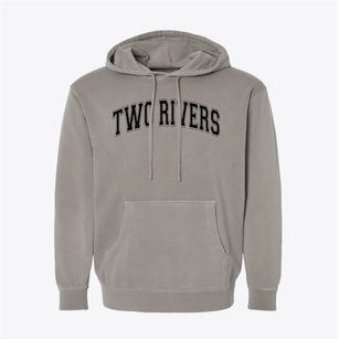 Two Rivers High School Varsity Arch Pigment-Dyed Hoodie