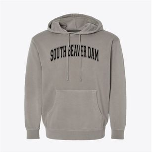 South Beaver Dam Elementary School Varsity Arch Pigment-Dyed Hoodie