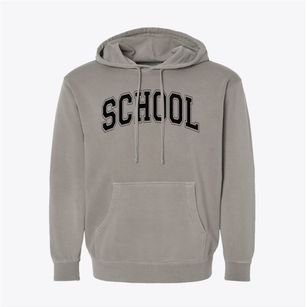 First Lutheran School Varsity Arch Pigment-Dyed Hoodie