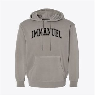 Immanuel Lutheran School Varsity Arch Pigment-Dyed Hoodie