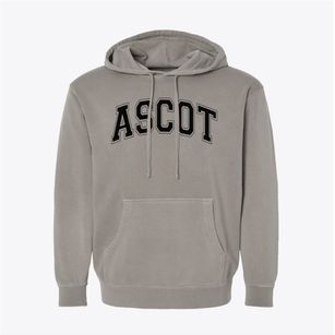 Ascot Elementary School Varsity Arch Pigment-Dyed Hoodie