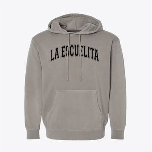 La Escuelita Elementary School Varsity Arch Pigment-Dyed Hoodie